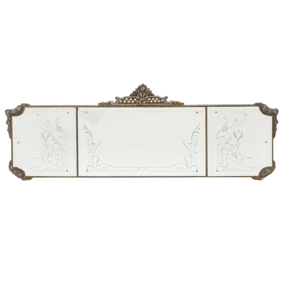 Antique Buffet Mirror