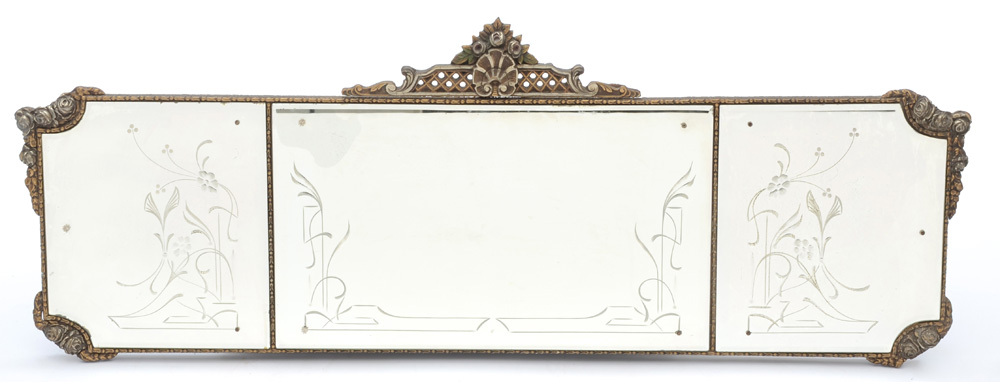 Antique Buffet Mirror