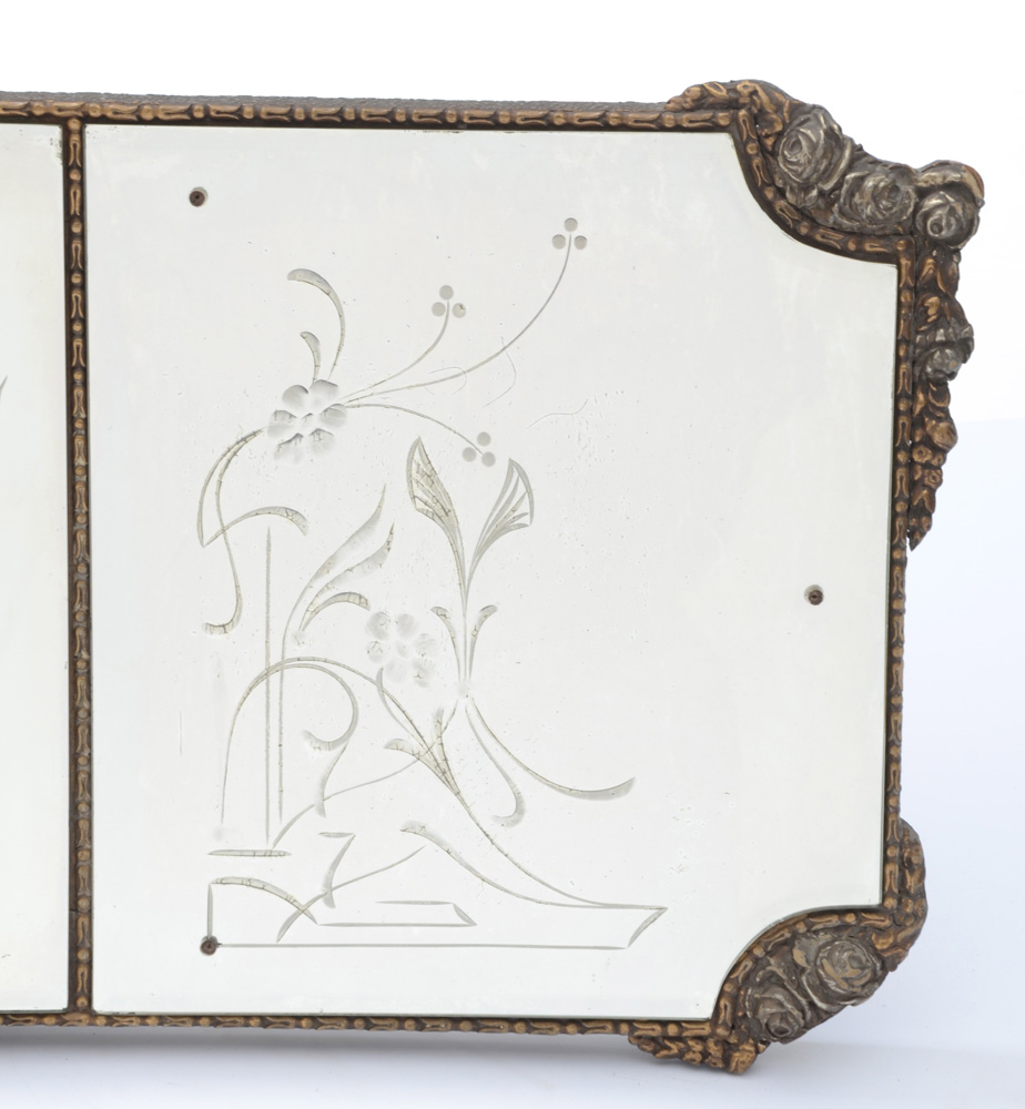 Antique Buffet Mirror