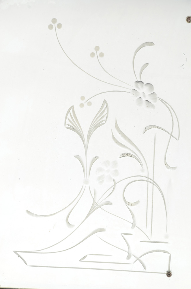 Antique Buffet Mirror