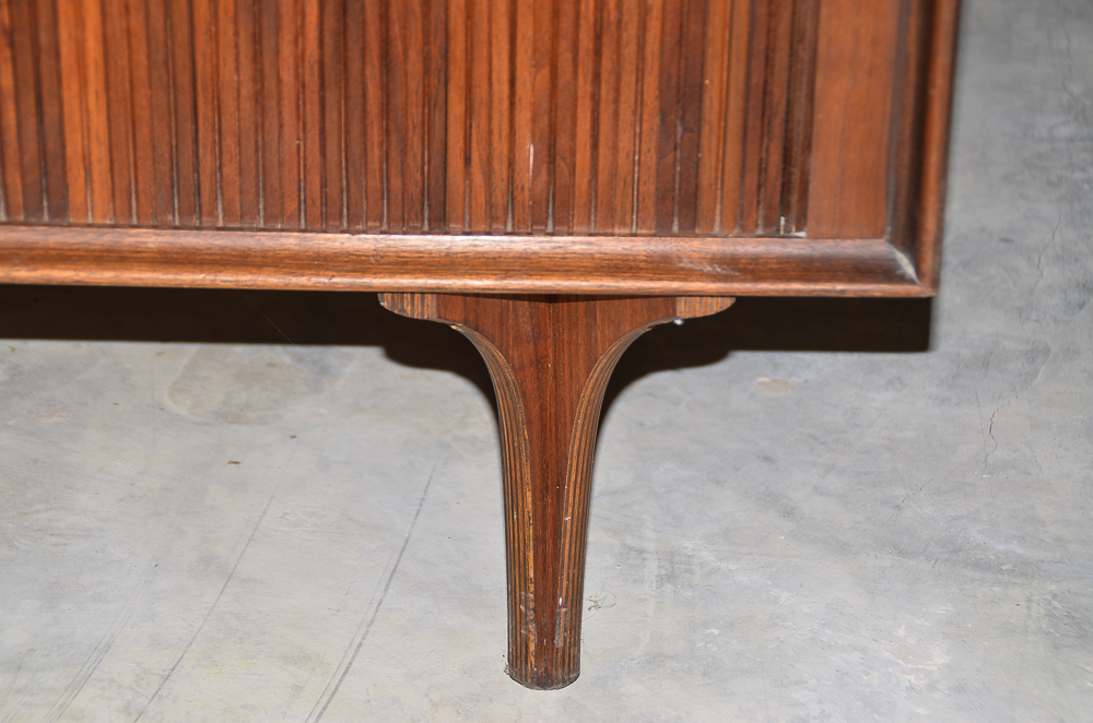 Mid Century Modern Walnut Stereo Cabinet/Sideboard by Barzilay