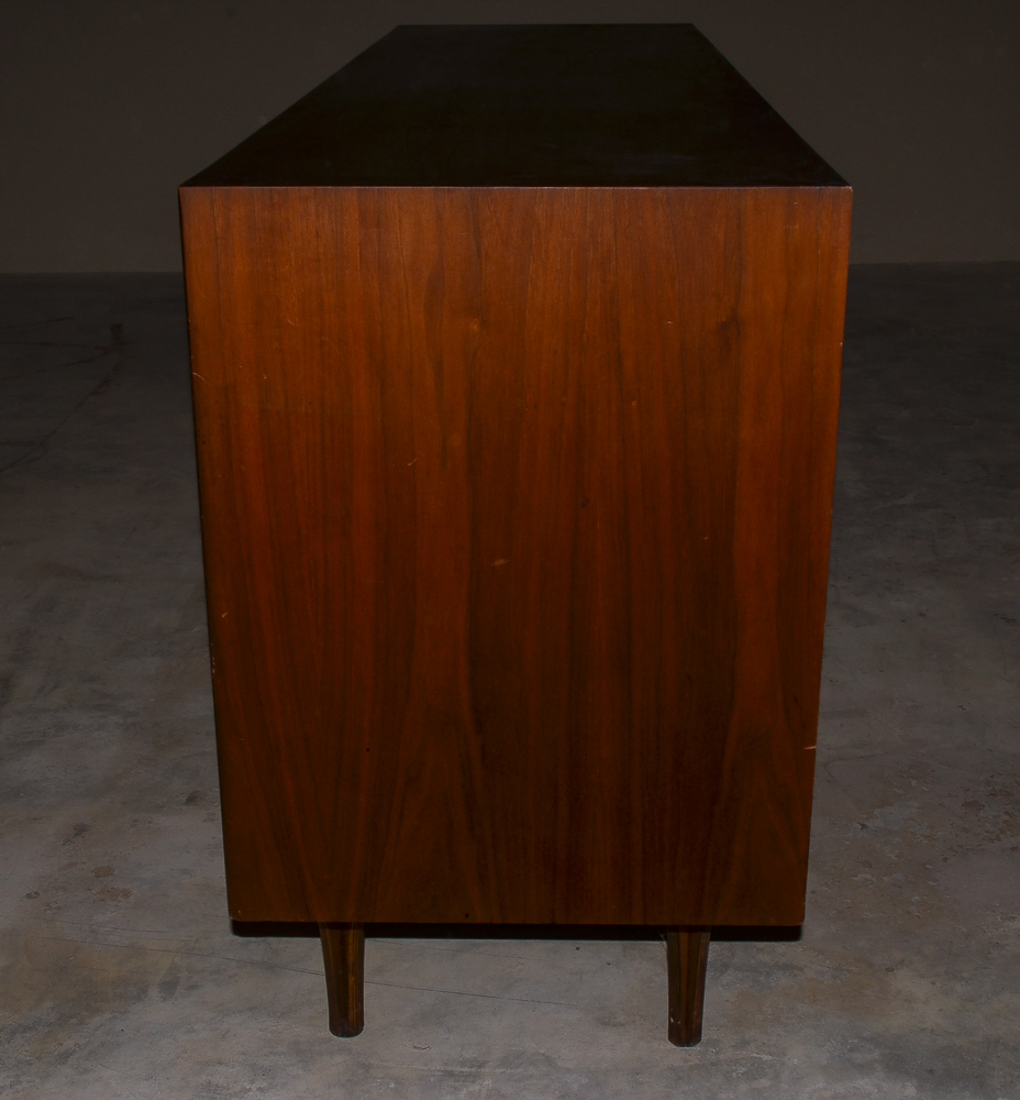 Mid Century Modern Walnut Stereo Cabinet/Sideboard by Barzilay