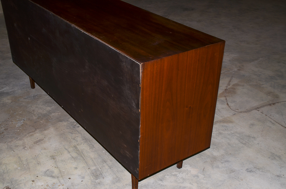 Mid Century Modern Walnut Stereo Cabinet/Sideboard by Barzilay