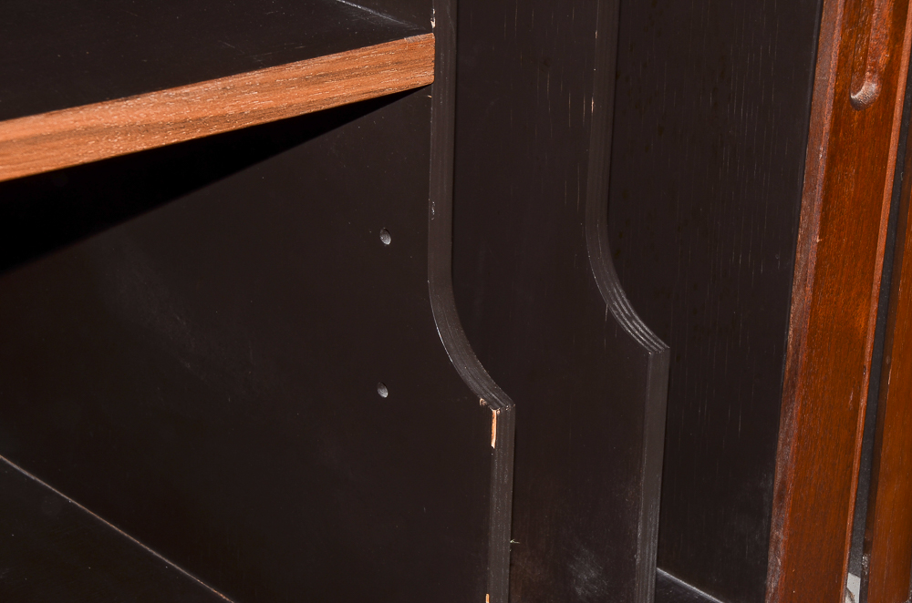 Mid Century Modern Walnut Stereo Cabinet/Sideboard by Barzilay