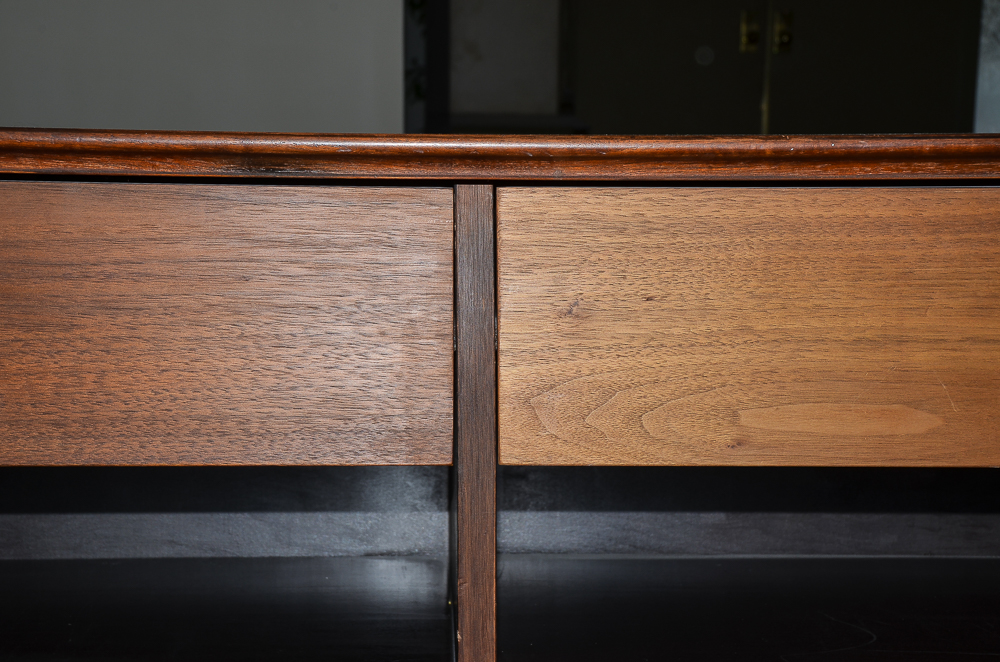 Mid Century Modern Walnut Stereo Cabinet/Sideboard by Barzilay