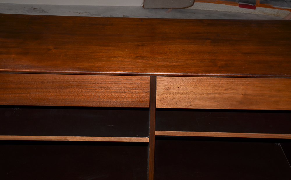 Mid Century Modern Walnut Stereo Cabinet/Sideboard by Barzilay