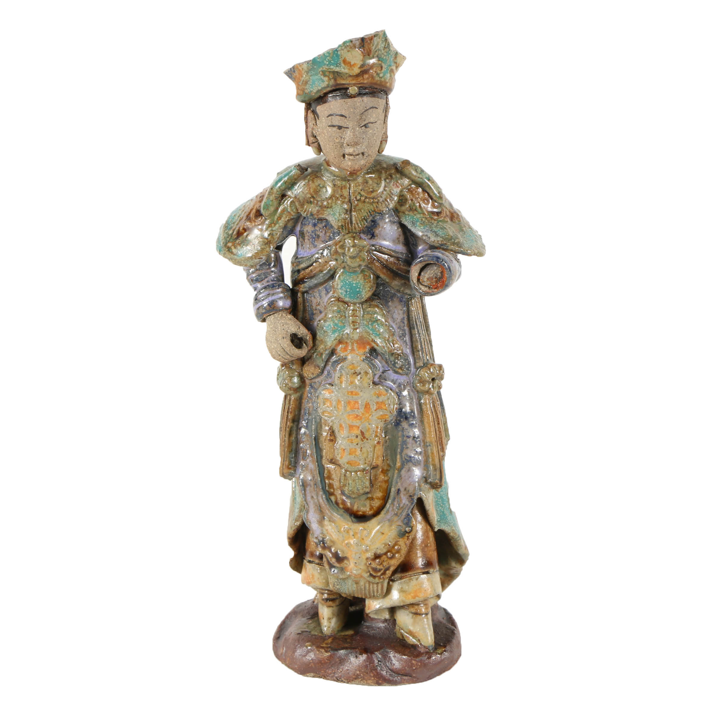 Chinese Ceramic Sculpture of a Woman