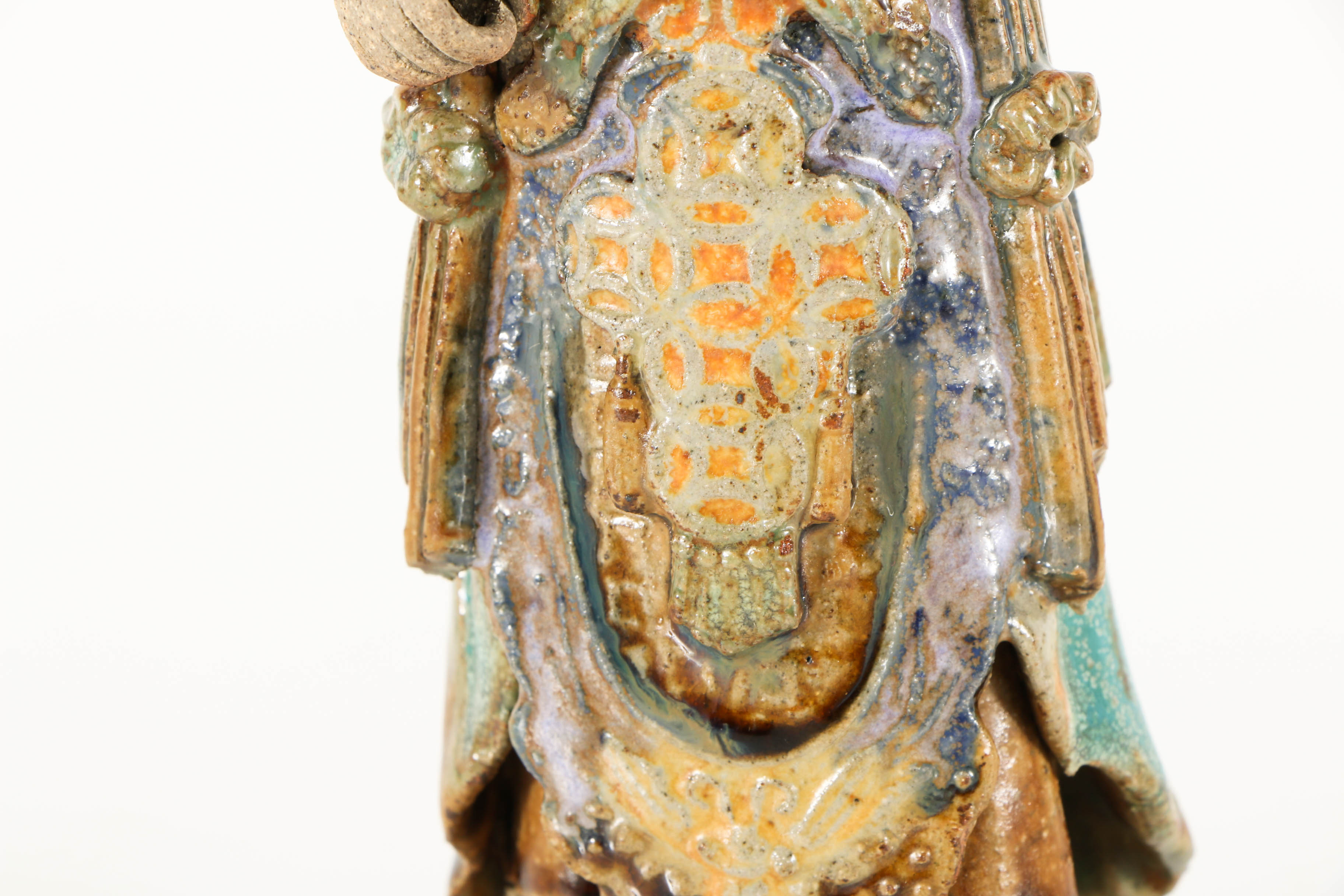 Chinese Ceramic Sculpture of a Woman