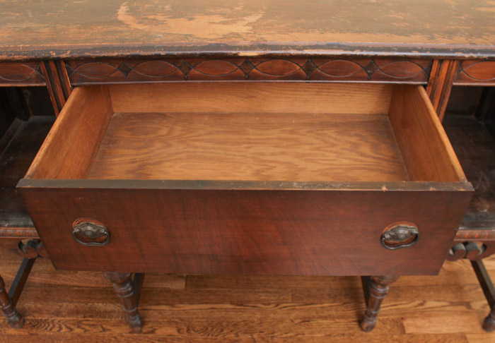 Vintage Jacobean Style Sideboard