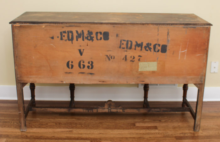 Vintage Jacobean Style Sideboard
