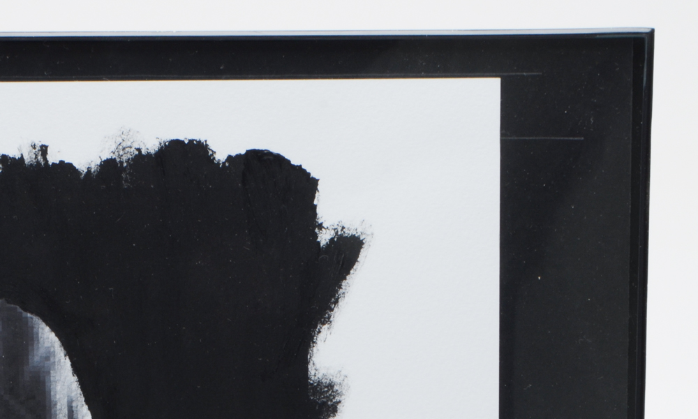 Robert Lackney Mixed Media Drawing "Shadows in My Mind"