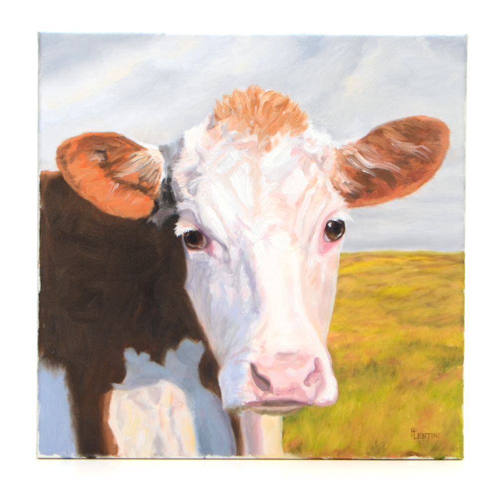 Peter Lentini Oil Painting on Canvas "Providus"