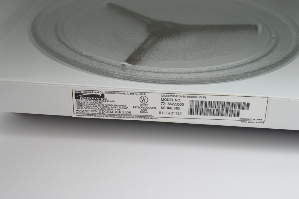 Kenmore Microwave