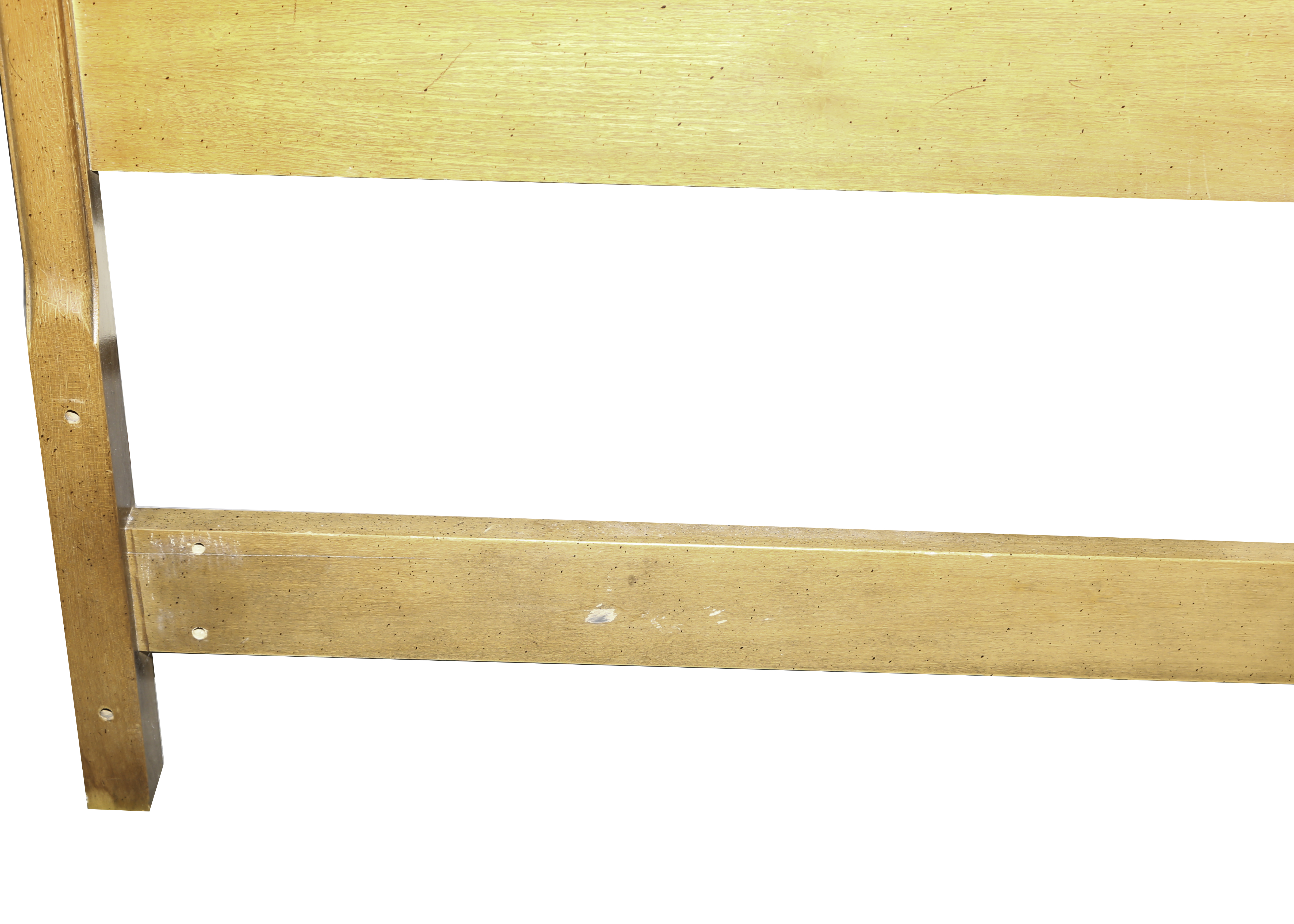 Vintage Mid Century Modern King Size Headboard by American of Martinsville