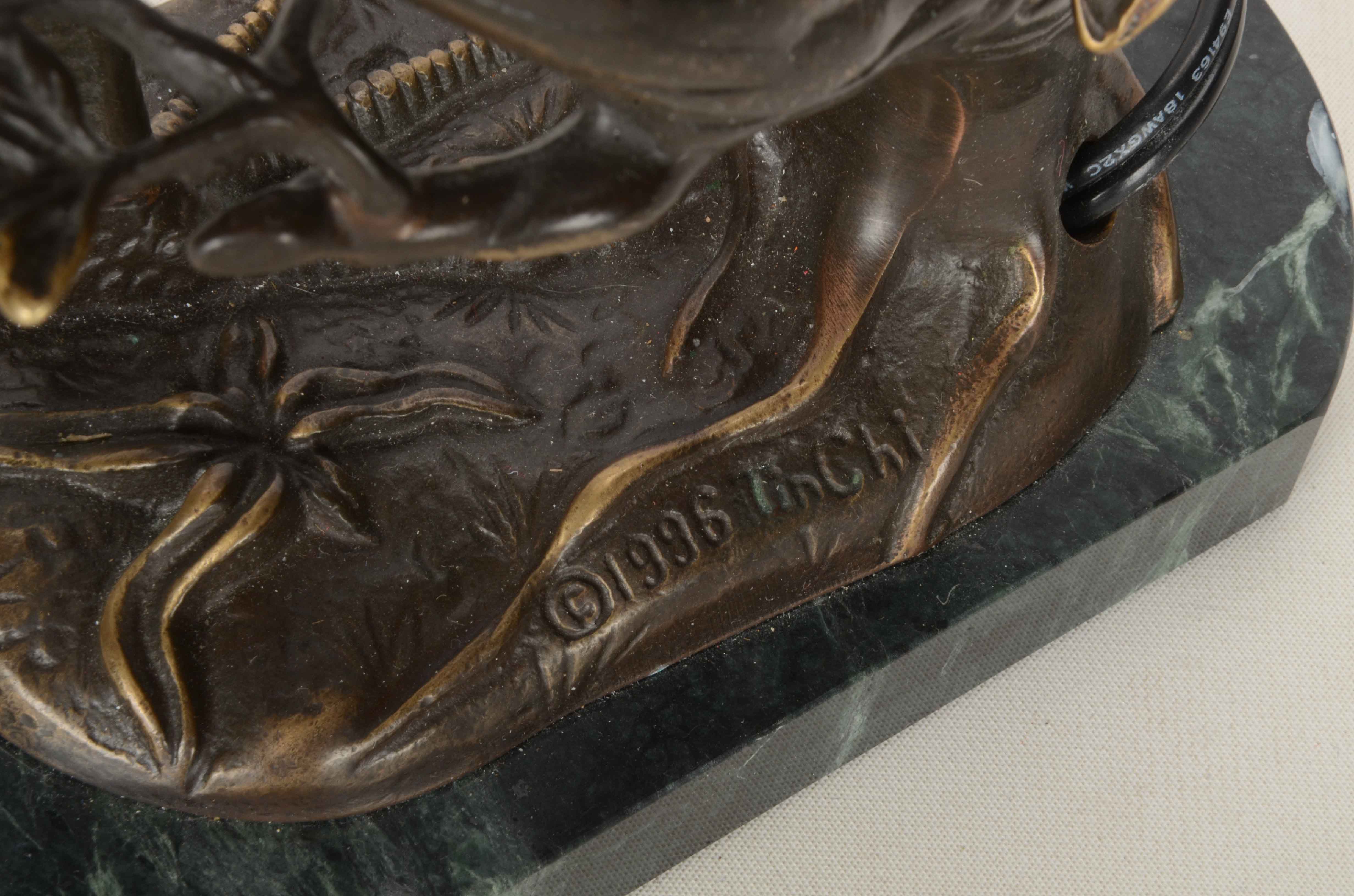 Figural Heron Lamp by Andrea by Sadek