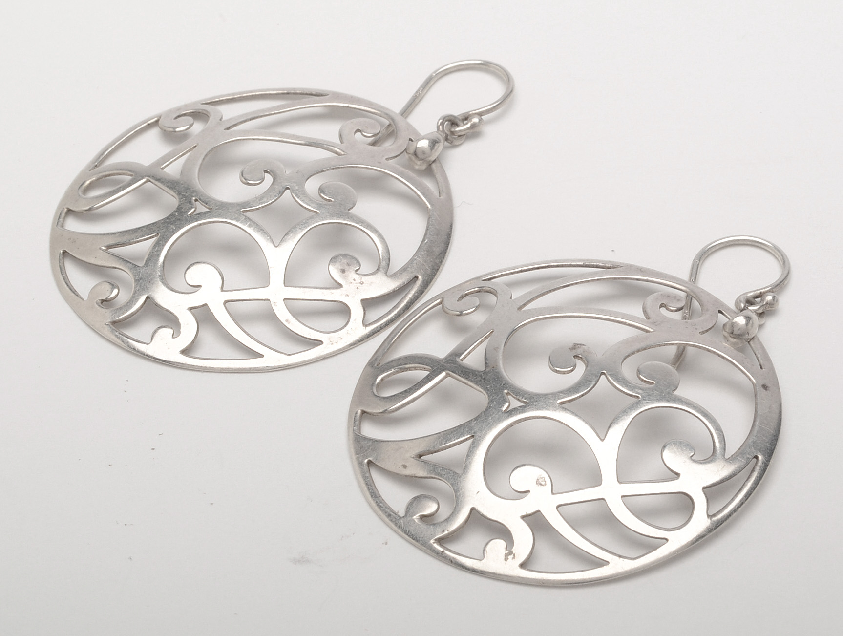 Sterling Silver Earrings and Handcrafted Band