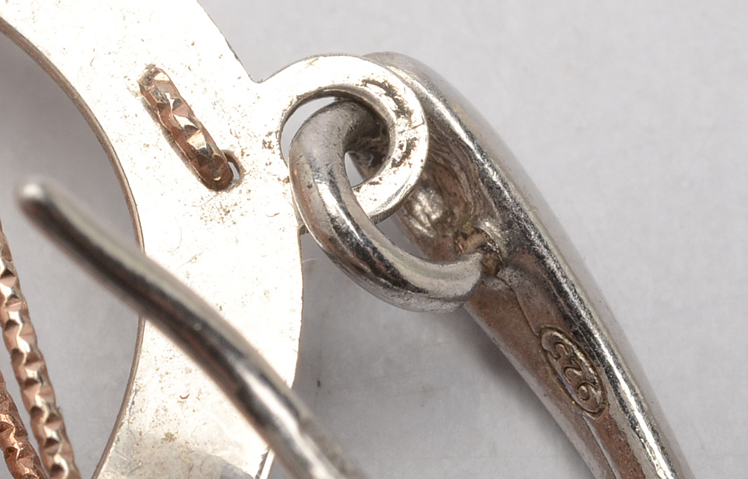 Sterling Silver Earrings and Handcrafted Band