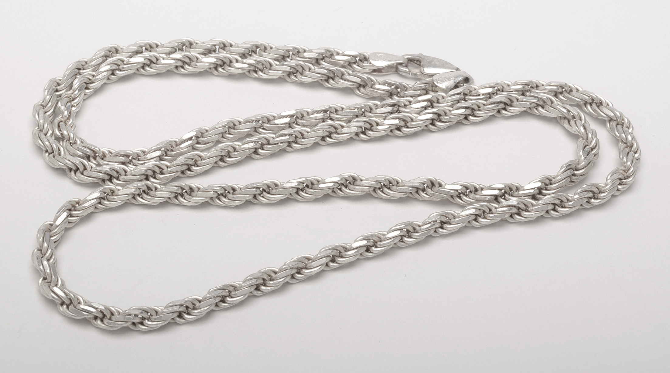 Italian Sterling Silver Chain Necklaces and Other Sterling Silver Jewelry