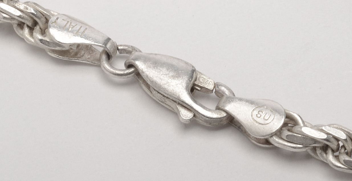 Italian Sterling Silver Chain Necklaces and Other Sterling Silver Jewelry