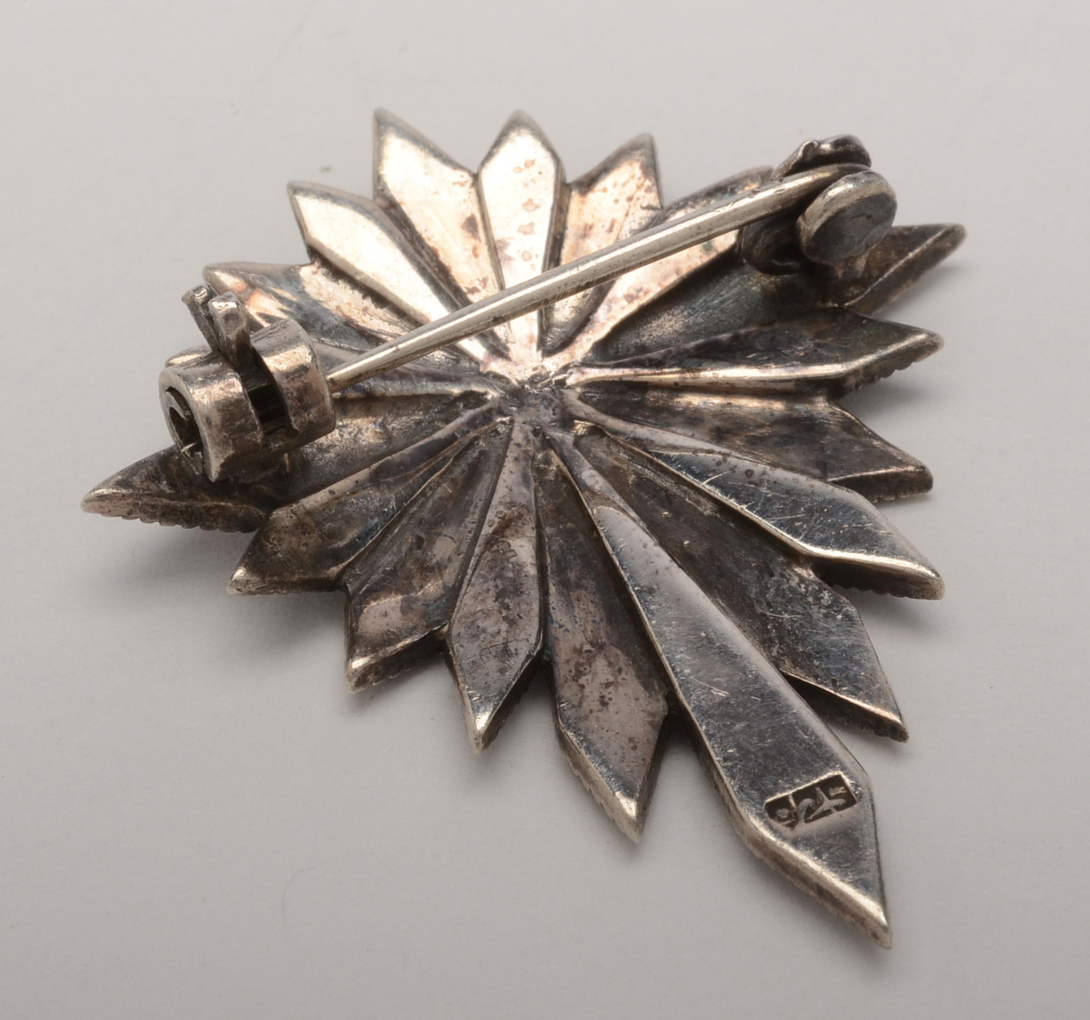 Sterling Silver Marcasite Brooches and RIng