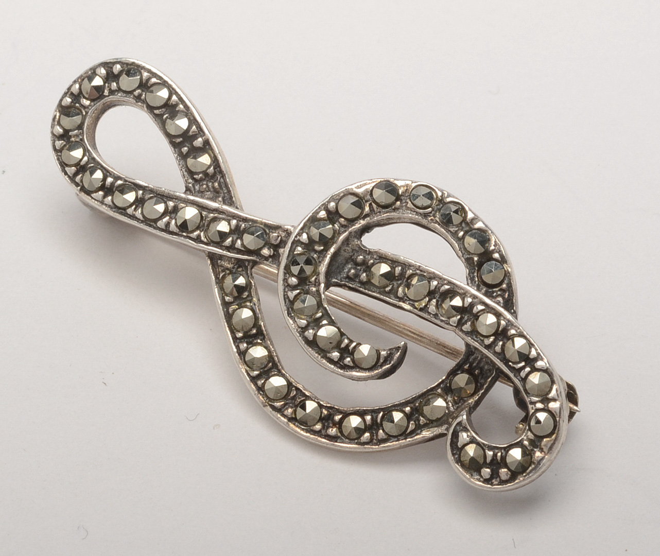 Vintage Sterling Silver Jewelry Including Marcasites