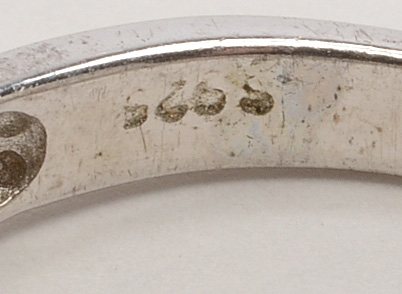 Sterling Silver and Silver Tone Rings with Cubic Zirconia and Other Stones