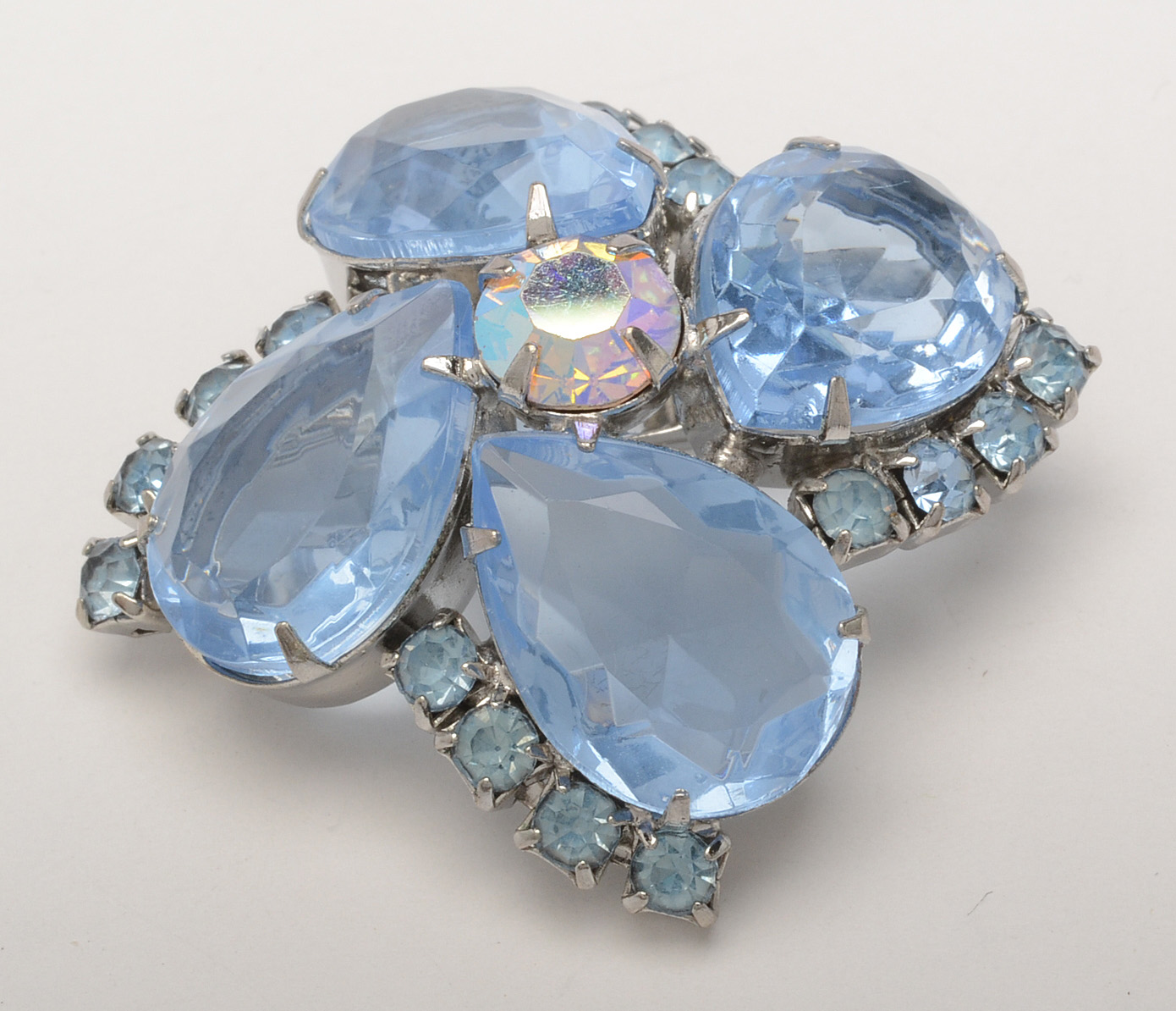 Costume Jewelry with Faux Pearls and Rhinestones