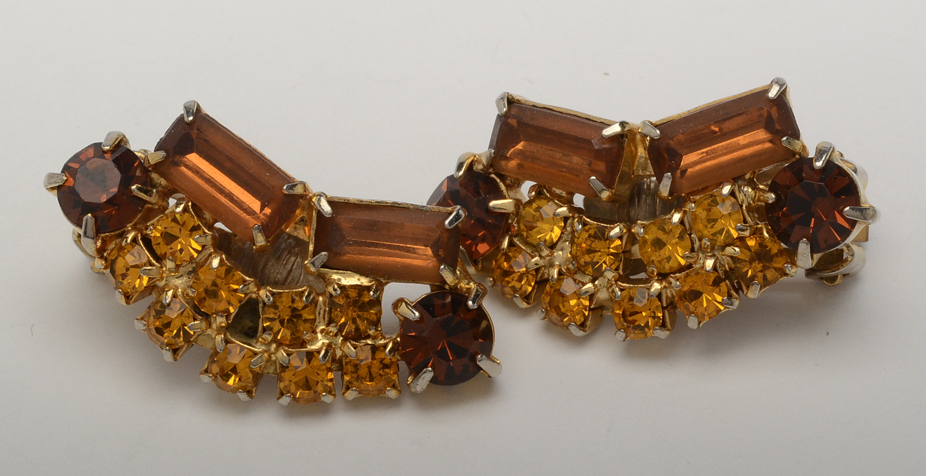 Costume Jewelry with Faux Pearls and Rhinestones