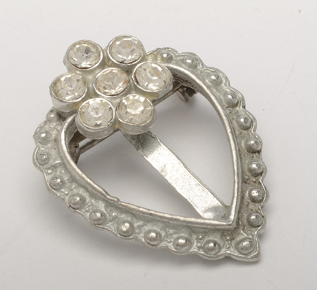 Costume Jewelry with Faux Pearls and Rhinestones