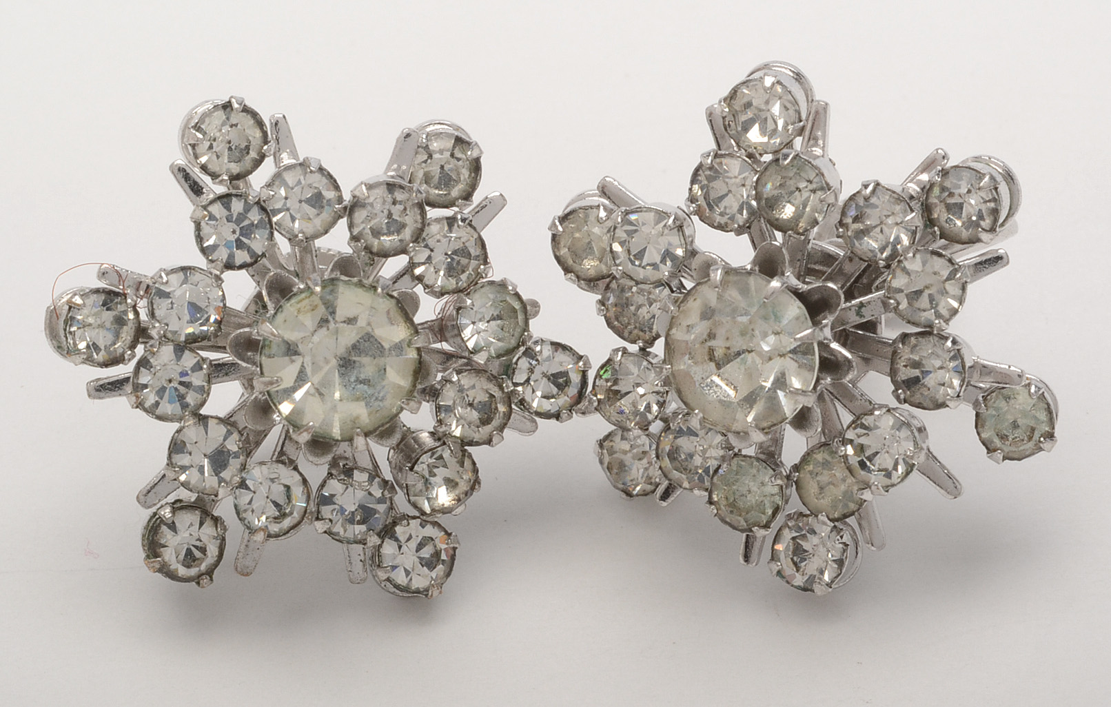 Costume Jewelry with Faux Pearls and Rhinestones