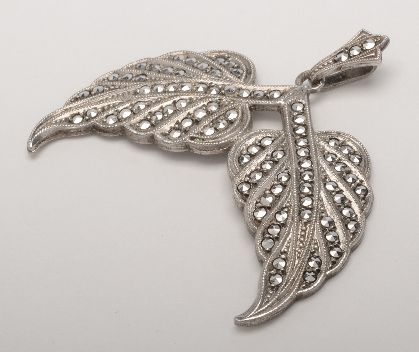 Sterling Silver Marcasite Pendants and Ring