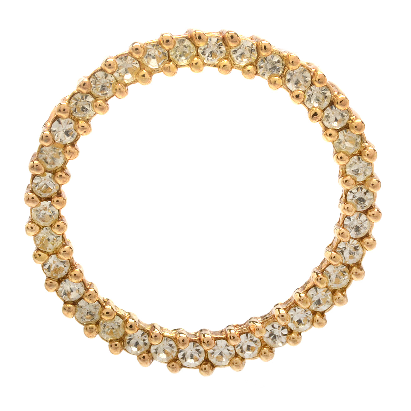 Sterling Silver Eternity Pendant