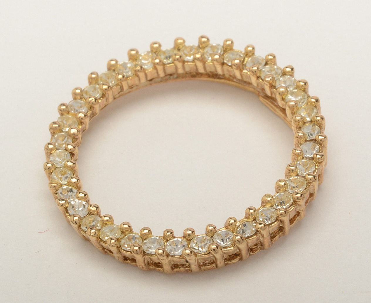 Sterling Silver Eternity Pendant