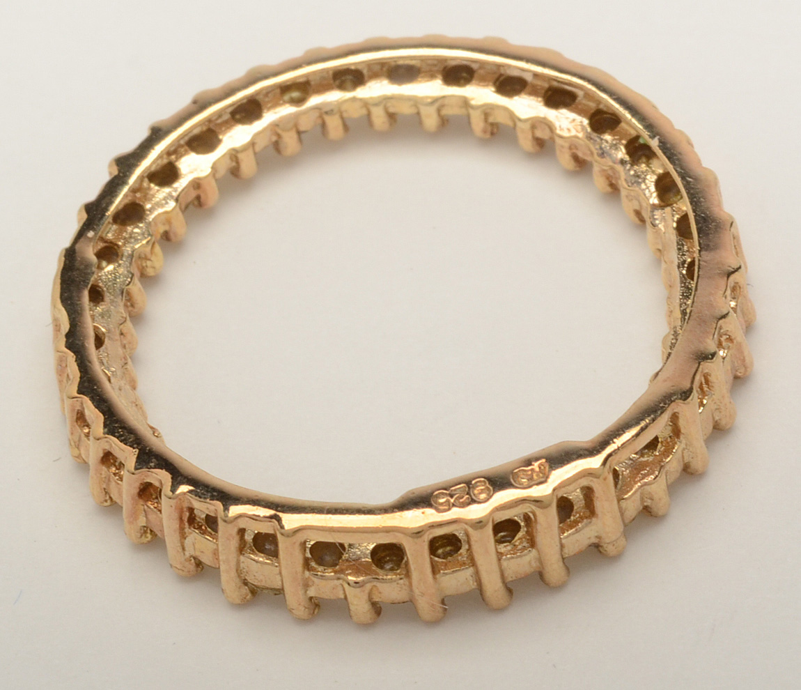 Sterling Silver Eternity Pendant