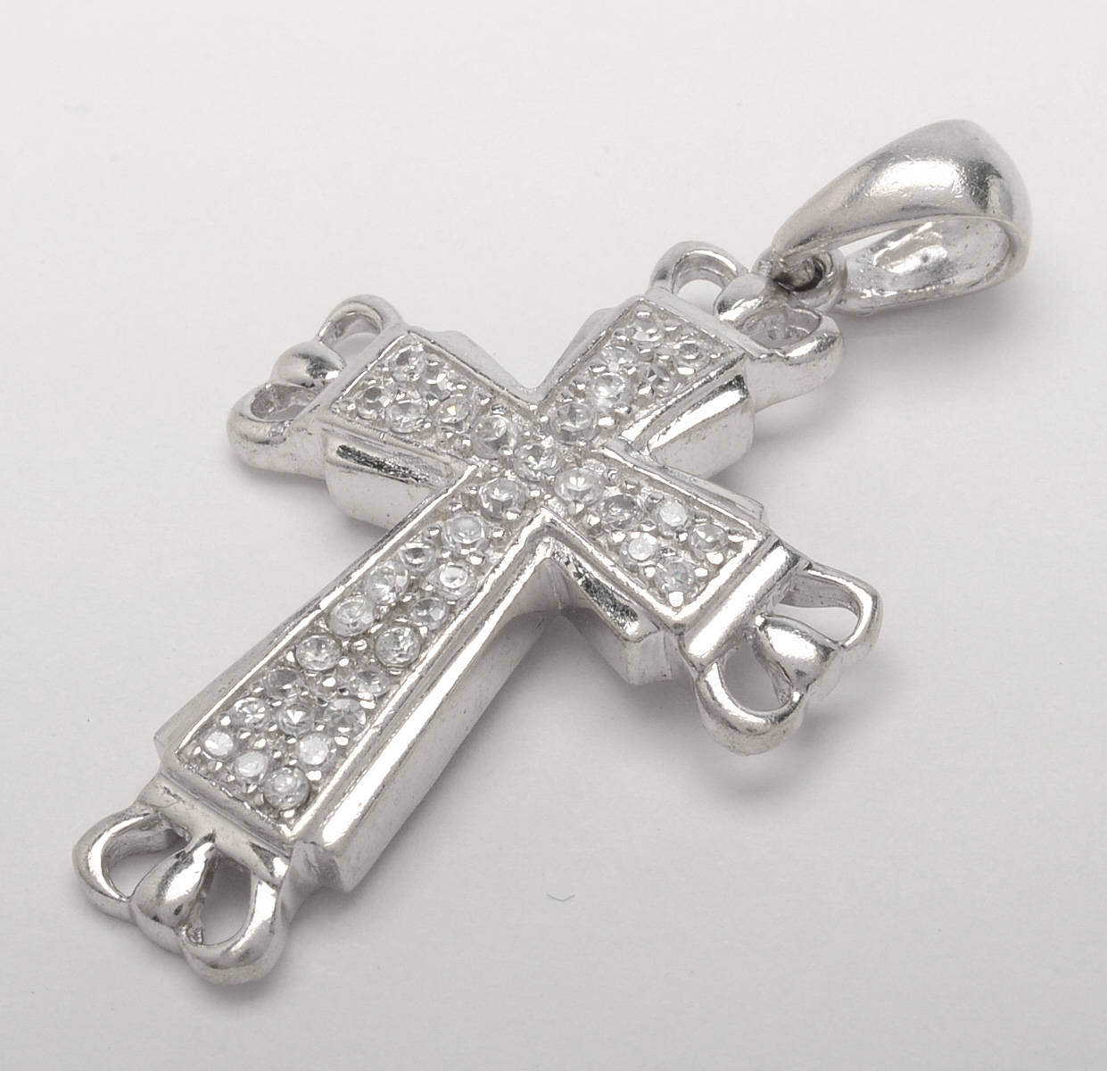 Sterling Silver Tennis Bracelet, Pendant and Ring