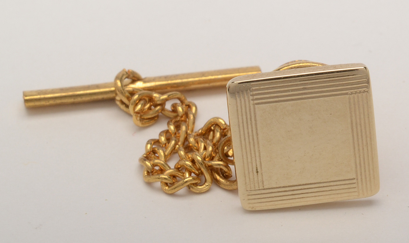 14K Yellow Gold Money Clip and Other Metal Accessories