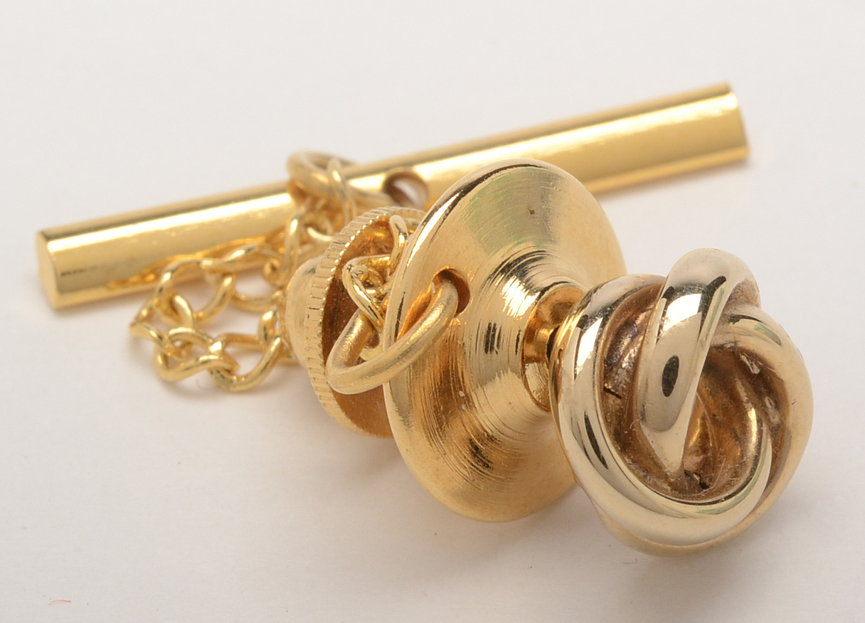 14K Yellow Gold Tie Tack