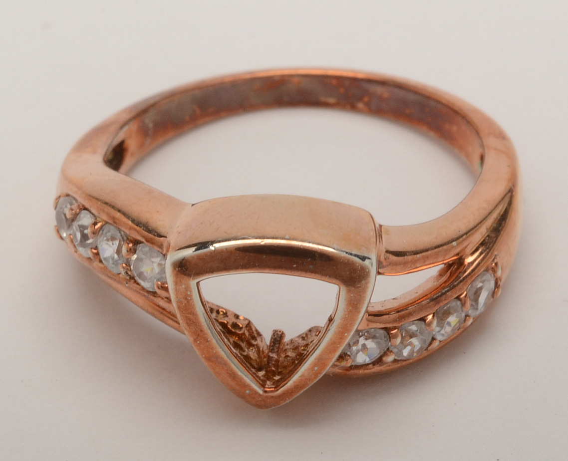 Sterling Silver Ring Semi-Mounts