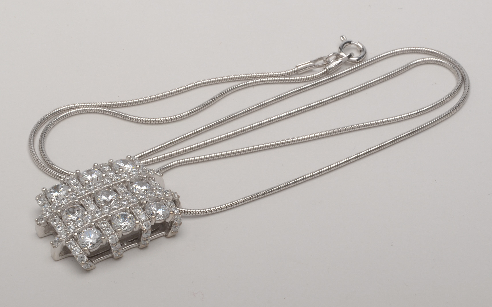 Sterling Silver Designer Rings and Necklace