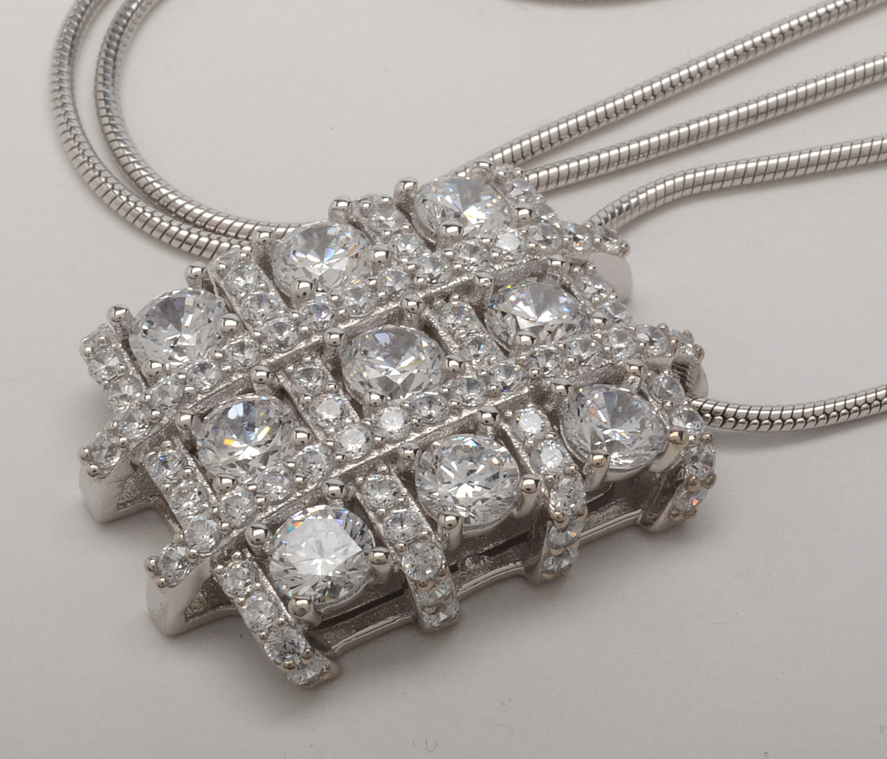 Sterling Silver Designer Rings and Necklace