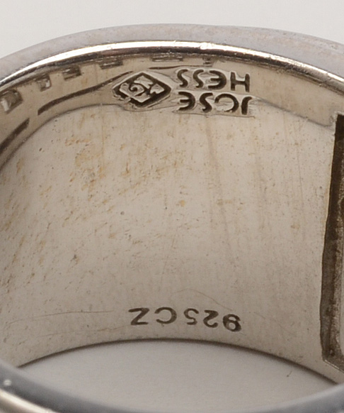 Sterling Silver Designer Rings and Necklace