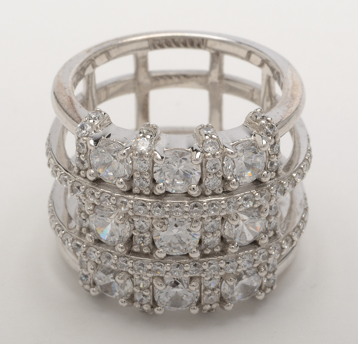 Sterling Silver Designer Rings and Necklace