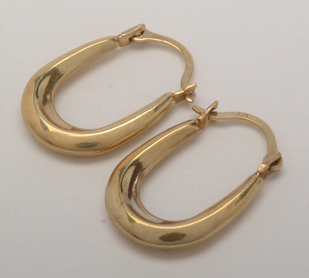 10K Yellow Gold Earrings