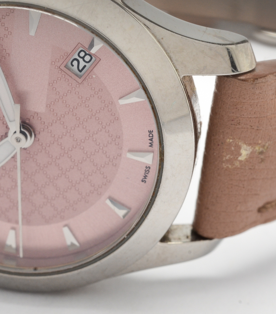 Gucci Watch with Leather Band