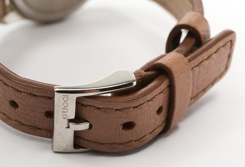 Gucci Watch with Leather Band