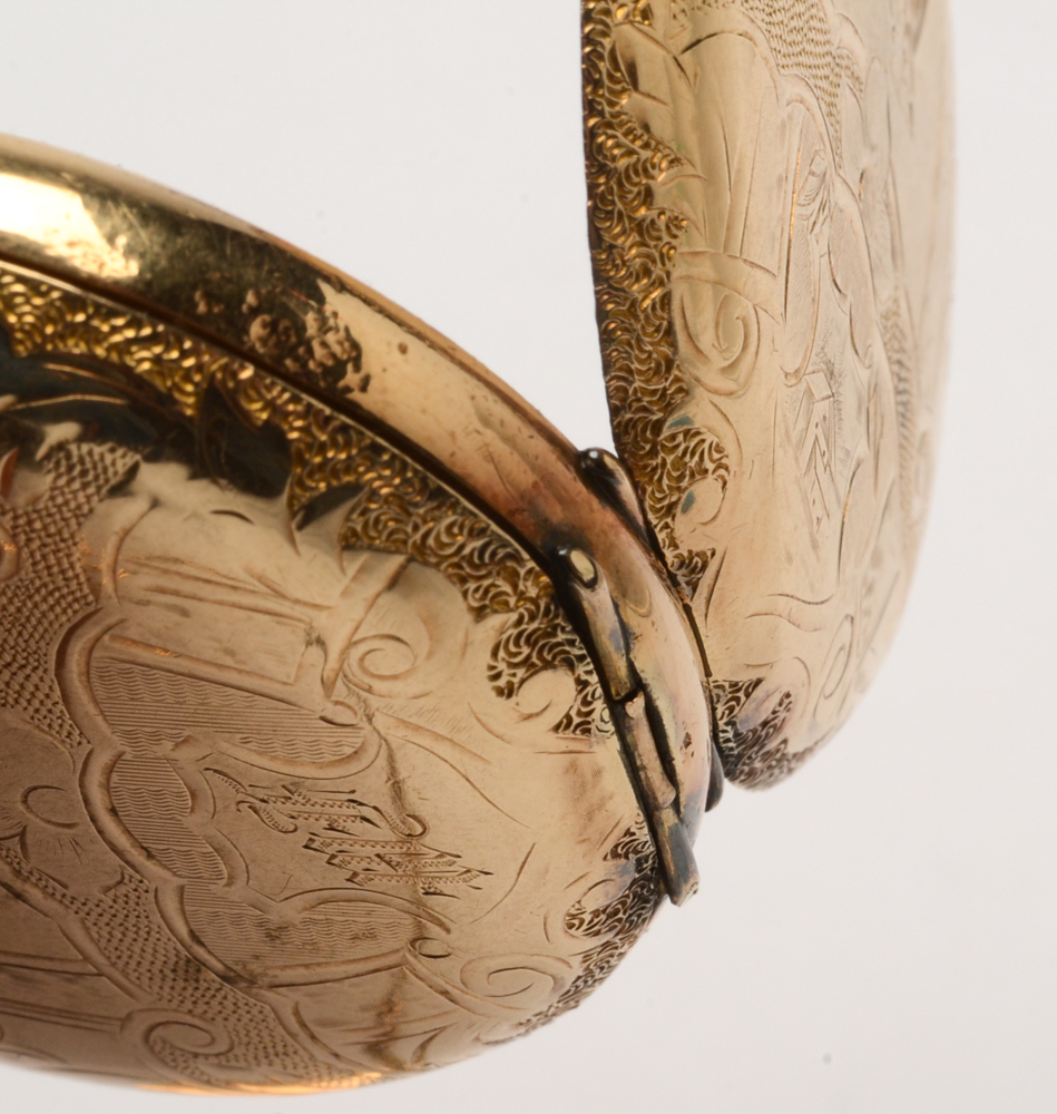 Antique Elgin Hunting Case Pocket Watch with 10K Yellow Gold Masonic Fob