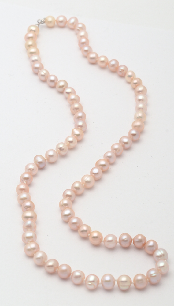 Cultured Freshwater Pearl Necklaces and Earrings