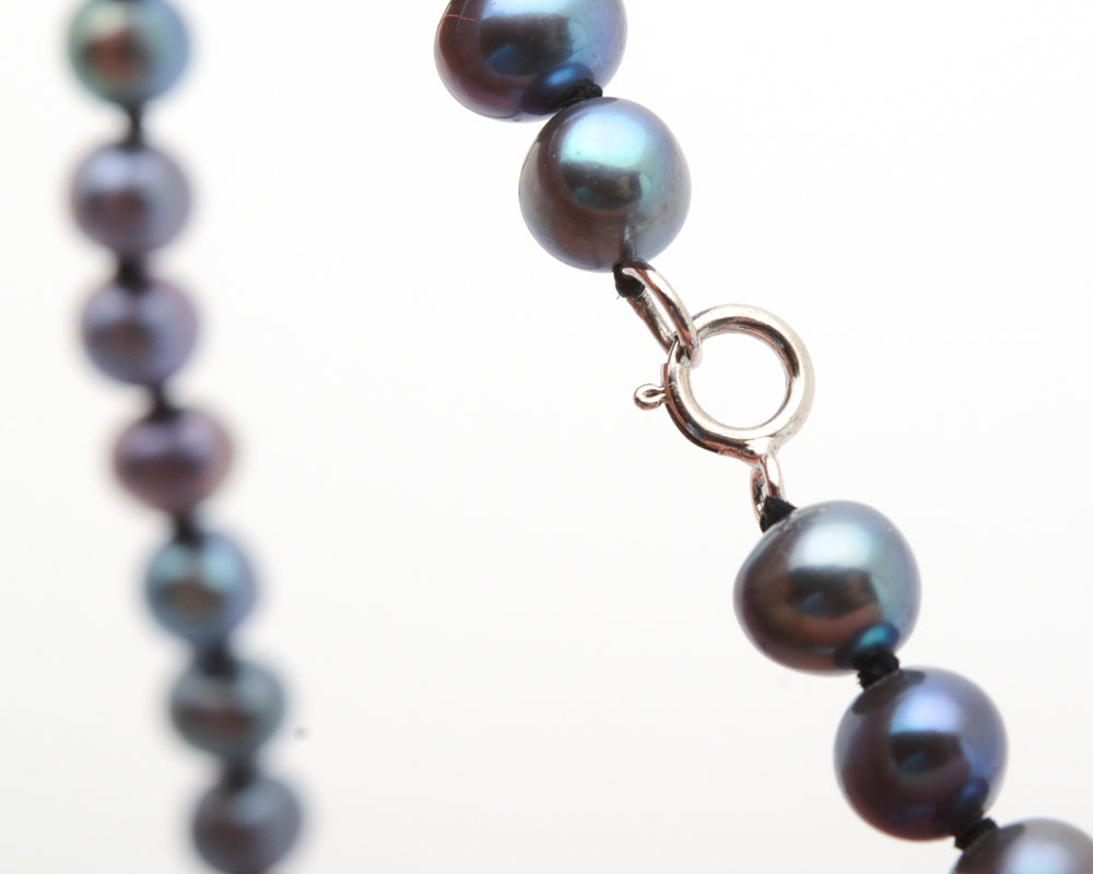 Cultured Freshwater Pearl Necklaces and Earrings