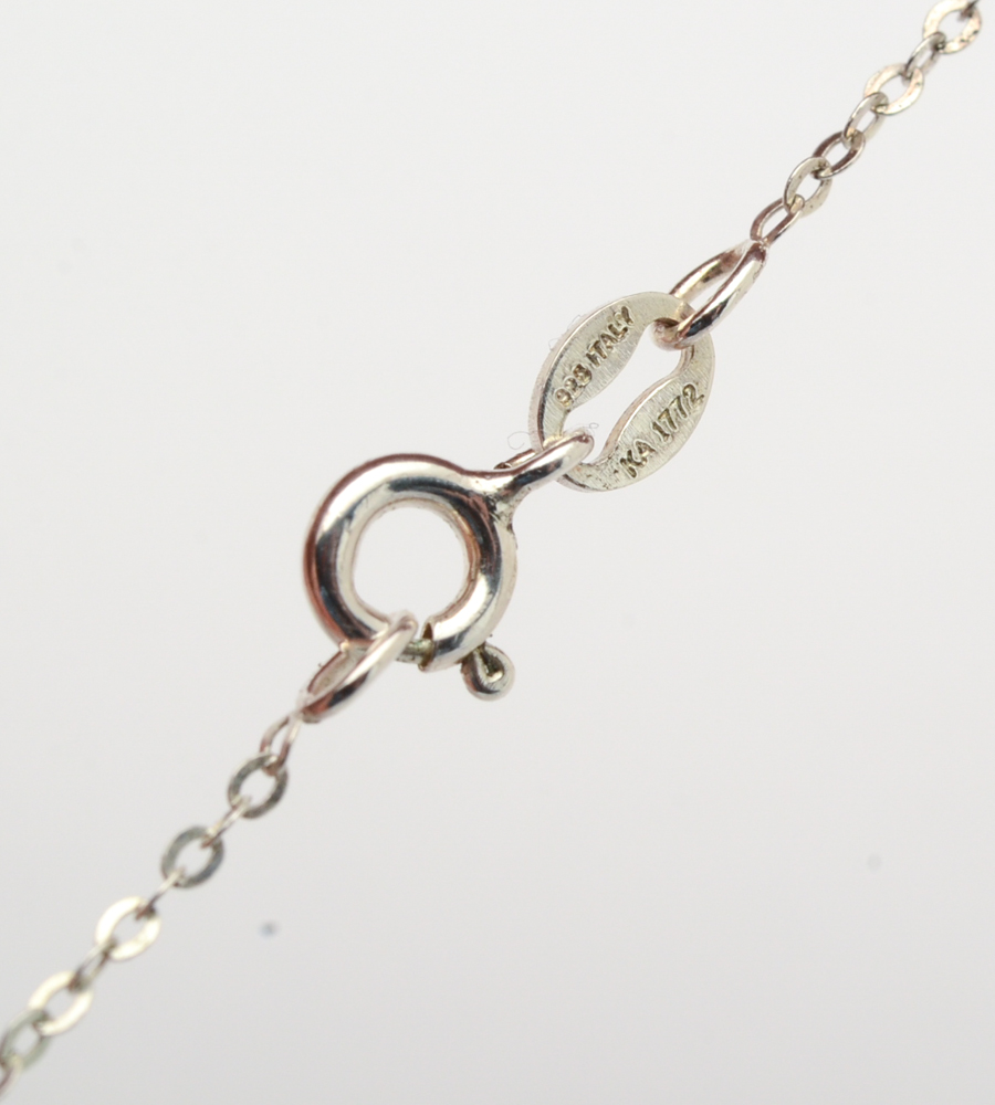 Sterling Silver Necklace and Earrings