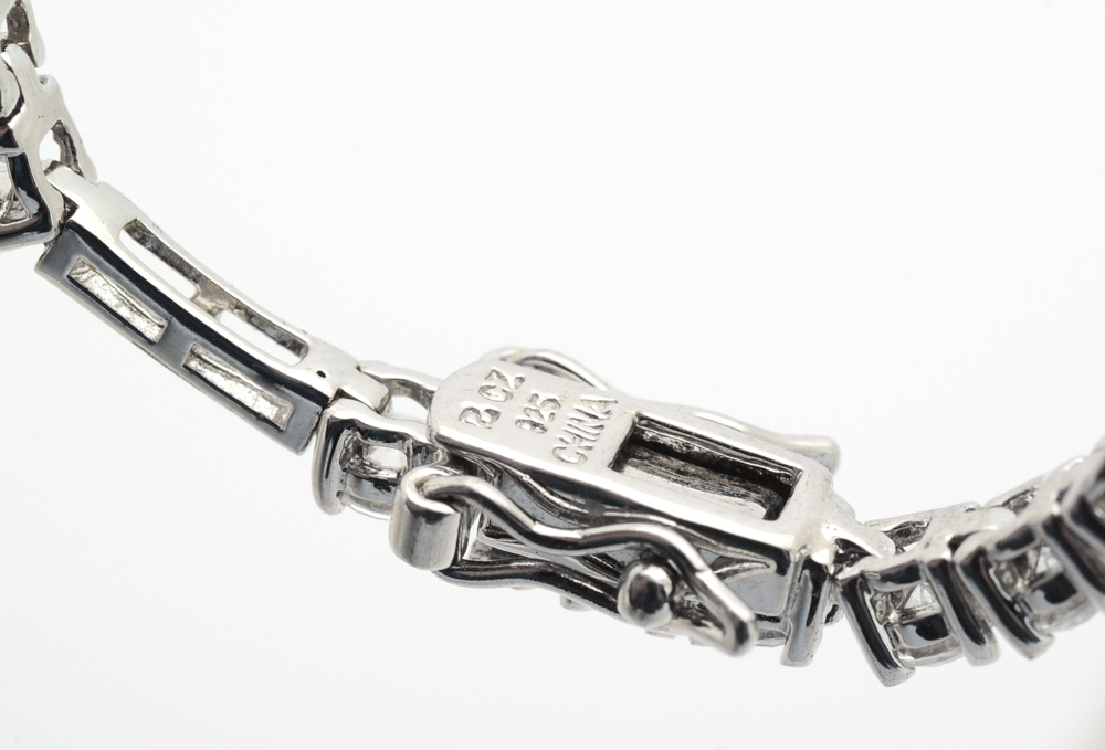 Sterling Silver and Cubic Zirconia Rings and Bracelets